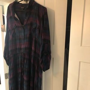 Torrid plaid dress